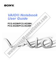View PCG-XG38 pdf Primary User Manual