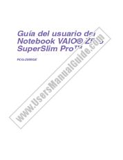 Ansicht PCG-Z505GE pdf Benutzerhandbuch (Spanisch)