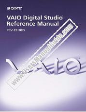 Vezi PCV-E518DS pdf Manualul de referință