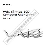 View PCV-L630 pdf Computer User Guide  (primary manual)