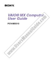 Visualizza PCV-MXS10 pdf Guida dell'utente VAIO (manuale principale)