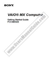Voir PCV-MXS20 pdf Guide de démarrage