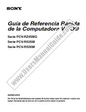 View PCV-RS35M pdf Introduccion rapida a la computadora