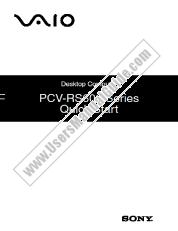 View PCV-RS600CB pdf Quick Start Guide
