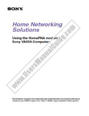 Voir PCV-RX470DS pdf Accueil manuel Networking Solutions