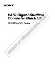 View PCV-RZ50C pdf Quick Start Guide