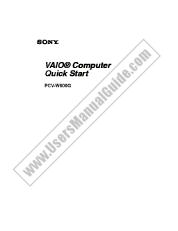 Ver PCV-W600G pdf Guía de inicio rápido