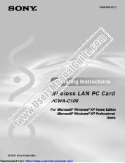 View PCWA-C100 pdf Windows XP Operating Instructions