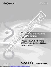 Voir PCWA-C300S pdf Manuel de l'utilisateur principal