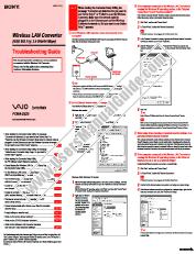 View PCWA-DE30 pdf Troubleshooting Guide