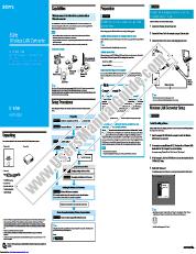 Voir PCWA-DE50 pdf Guide de démarrage rapide