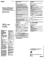 Vezi PCWA-DE80 pdf Citiți mai întâi instrucțiunile de utilizare