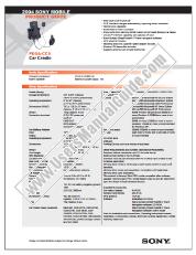 View PEGA-CC5 pdf Specification Sheet with hook-up diagram