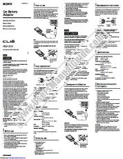 Vezi PEGA-DC10 pdf Instrucțiuni de operare (manual primar)