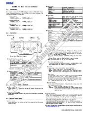 Voir PEGA-GC10 pdf SEGA Colonnes manuel d'instructions CLIE