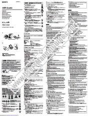 Vezi PEGA-UC55 pdf Instrucțiuni de operare (manual primar)