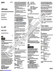 Voir PEGA-UC75K pdf Mode d'emploi (manuel primaire)