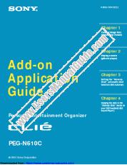 Ver PEG-N610C pdf Manual de aplicación adicional