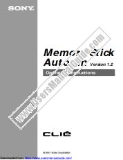 Visualizza PEG-N710C pdf Memory Stick Autorun v1.2 Istruzioni per l'uso