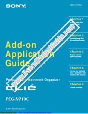Voir PEG-N710C pdf Ajoutez-le manuel d'application