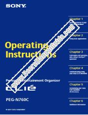 Ver PEG-N760C pdf Instrucciones de funcionamiento (manual principal)