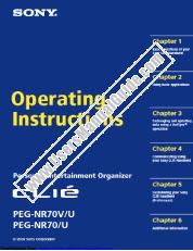 View PEG-NR70 pdf Operating Instructions  (primary manual)