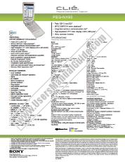 Ver PEG-NX60 pdf Especificaciones de comercialización