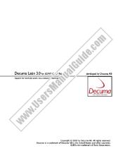 Vezi PEG-NX73V pdf Decuma v3.0 latine Instrucțiuni de operare
