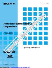 Ansicht PEG-S300 pdf Betriebsanleitung (primäres Handbuch)