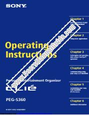 Ver PEG-S360 pdf Instrucciones de funcionamiento (manual principal)