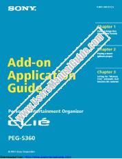 Voir PEG-S360 pdf Ajoutez-le manuel d'application