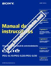 View PEG-SJ30 pdf Instruction Manual, Spanish