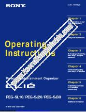 Voir PEG-SJ30 pdf Mode d'emploi (manuel primaire)