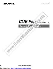Voir PEG-T615C pdf CLIE Peinture v1.0 Mode d'emploi