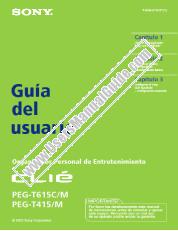 Ansicht PEG-T615C pdf Benutzerhandbuch, Spanisch PEGT615C / M