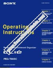 Ver PEG-T665C pdf Instrucciones de operación