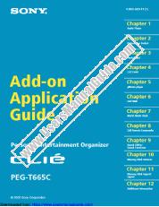 Voir PEG-T665C pdf Ajoutez-le Guide d'application
