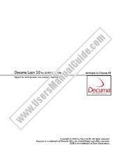 Visualizza PEG-TH55 pdf Decuma latino v3.0