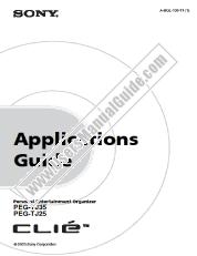 Voir PEG-TJ25 pdf Guide des applications