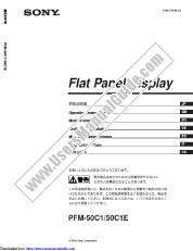 Visualizza PFM-50C1 pdf Manuale di istruzioni