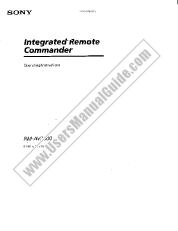 Voir RM-AV2000 pdf Mode d'emploi (manuel primaire)