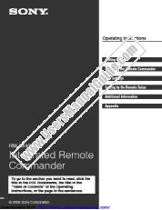 Visualizza RM-AX4000 pdf Istruzioni per l'uso