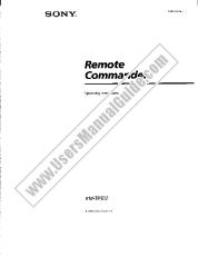 Ver RM-TP502 pdf Manual de usuario principal
