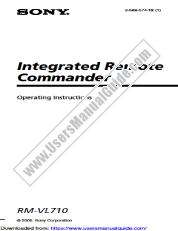 Ver RM-VL710 pdf Instrucciones de operación