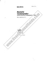 Ver RM-Y130 pdf Manual de usuario principal