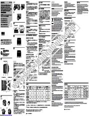 View DSLR-A100K pdf Operating Instructions (SAL1870 Lens)