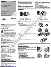 View SAL-70200G pdf Operating Instructions