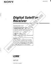 Ver SAT-A1 pdf Instrucciones de funcionamiento (manual principal)