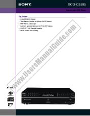 View SCD-CE595 pdf Marketing Specifications