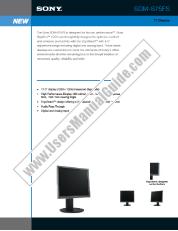 Vezi SDM-S75FS pdf Specificații Sheet
